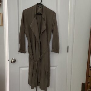 American Apparel Olive Green Trench Coat